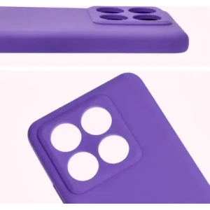 Bizon Soft Case Xiaomi 14T Pro lila