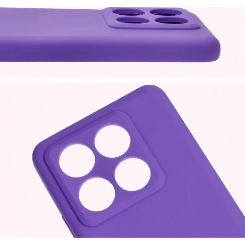 Kup Silikonowe etui Bizon Soft Case do Xiaomi 14T Pro fioletowe - BIZ7242 - {ean13} - Sklep Home Screen