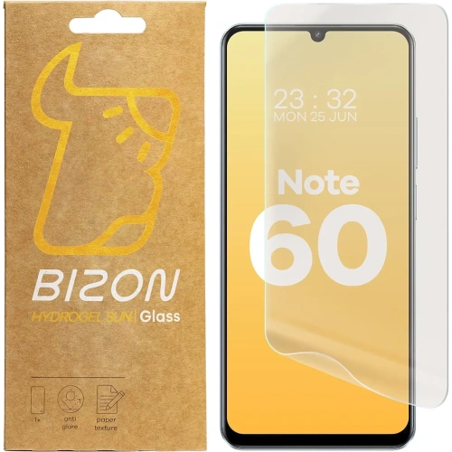 Kup Bizon Glass Hydrogel Nap Realme Note 60 [2 PACK] - BIZ7247 - {ean13} - Sklep Home Screen