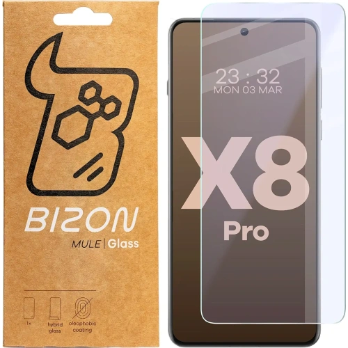 Kup Elastické hybridní sklo Bizon Glass Mule pro Oppo Find X8 Pro - BIZ7251 - {ean13} - Sklep Home Screen