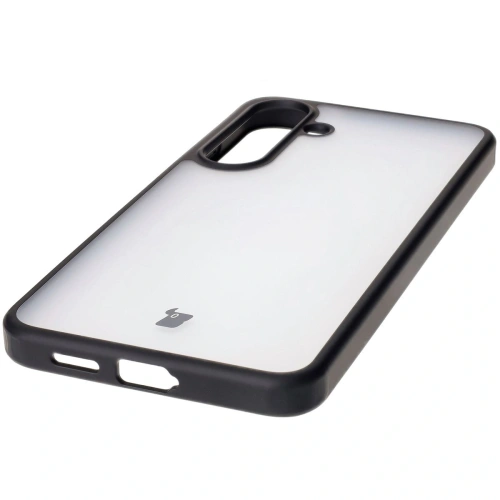 Buy Bizon Case Angelo Samsung Galaxy S25 Plus smoky with a black frame - BIZ7254 - {ean13} - Home Screen Store Europe