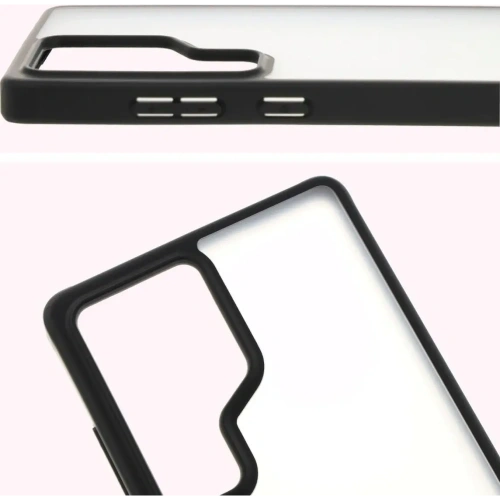 Buy Bizon Case Angelo Samsung Galaxy S25 Ultra smoky with a black frame - BIZ7255 - {ean13} - Home Screen Store Europe