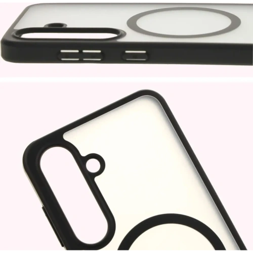 Kup Bizon Case MatteO Samsung Galaxy S25 transparent mit schwarzem Rahmen - BIZ7256 - {ean13} - Sklep Home Screen