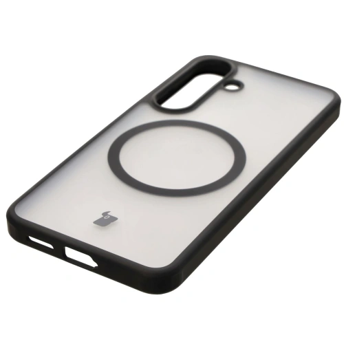 Kup Caz Bizon MatteO Samsung Galaxy S25 transparent cu cadru negru - BIZ7256 - {ean13} - Sklep Home Screen