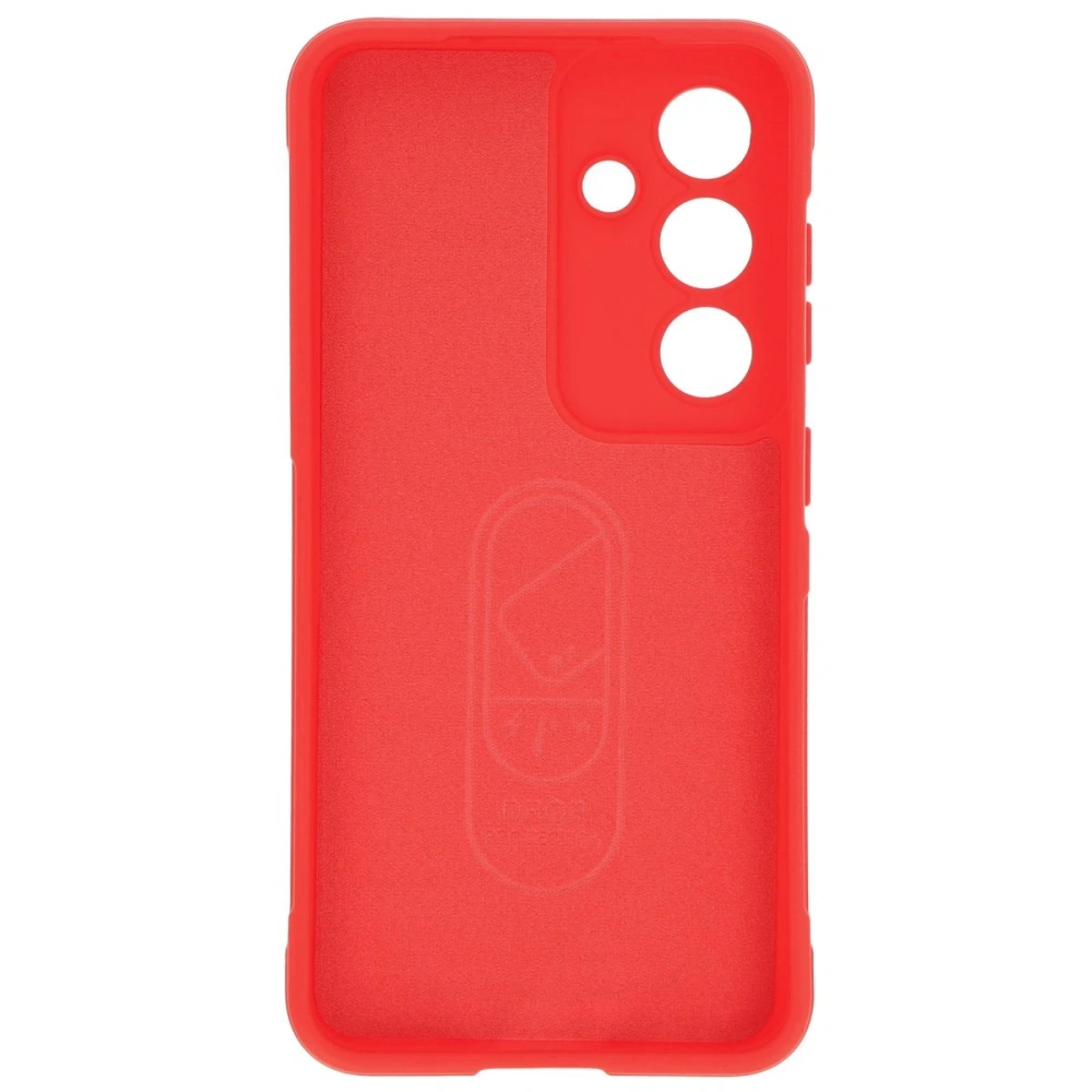 Pancerne etui Bizon Case Tur do Samsung Galaxy S25 czerwone