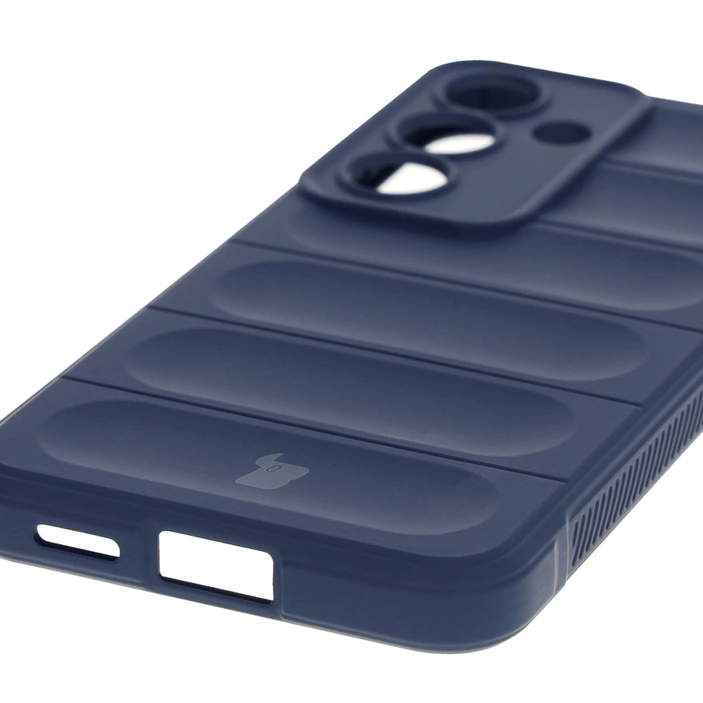 Pancerne etui Bizon Case Tur do Samsung Galaxy S25 granatowe
