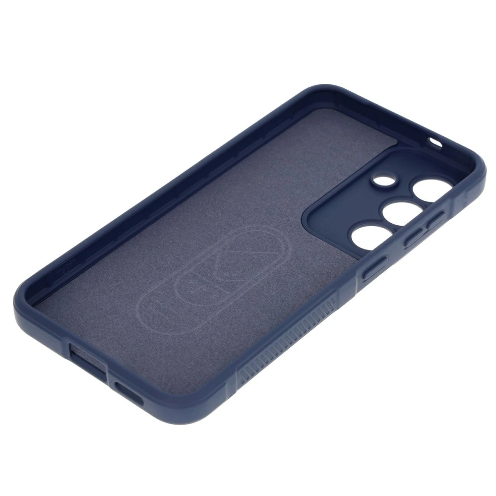 Pancerne etui Bizon Case Tur do Samsung Galaxy S25 granatowe