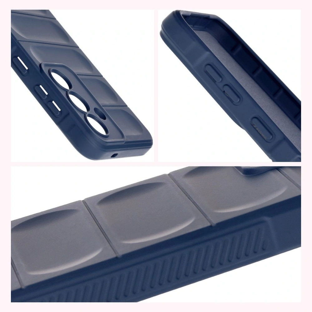 Pancerne etui Bizon Case Tur do Samsung Galaxy S25 granatowe