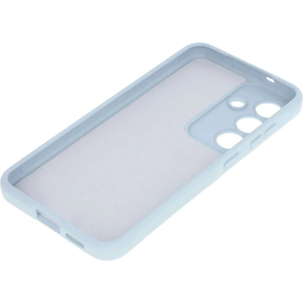 Pancerne etui Bizon Case Tur do Samsung Galaxy S25 jasnoniebieskie