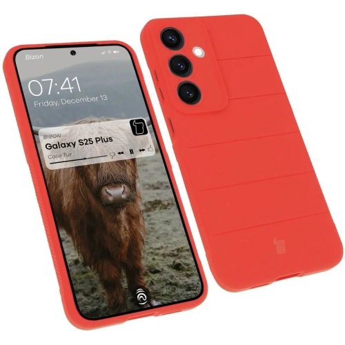 Kup Pancerne etui Bizon Case Tur do Samsung Galaxy S25 Plus czerwone - BIZ7265 - {ean13} - Sklep Home Screen