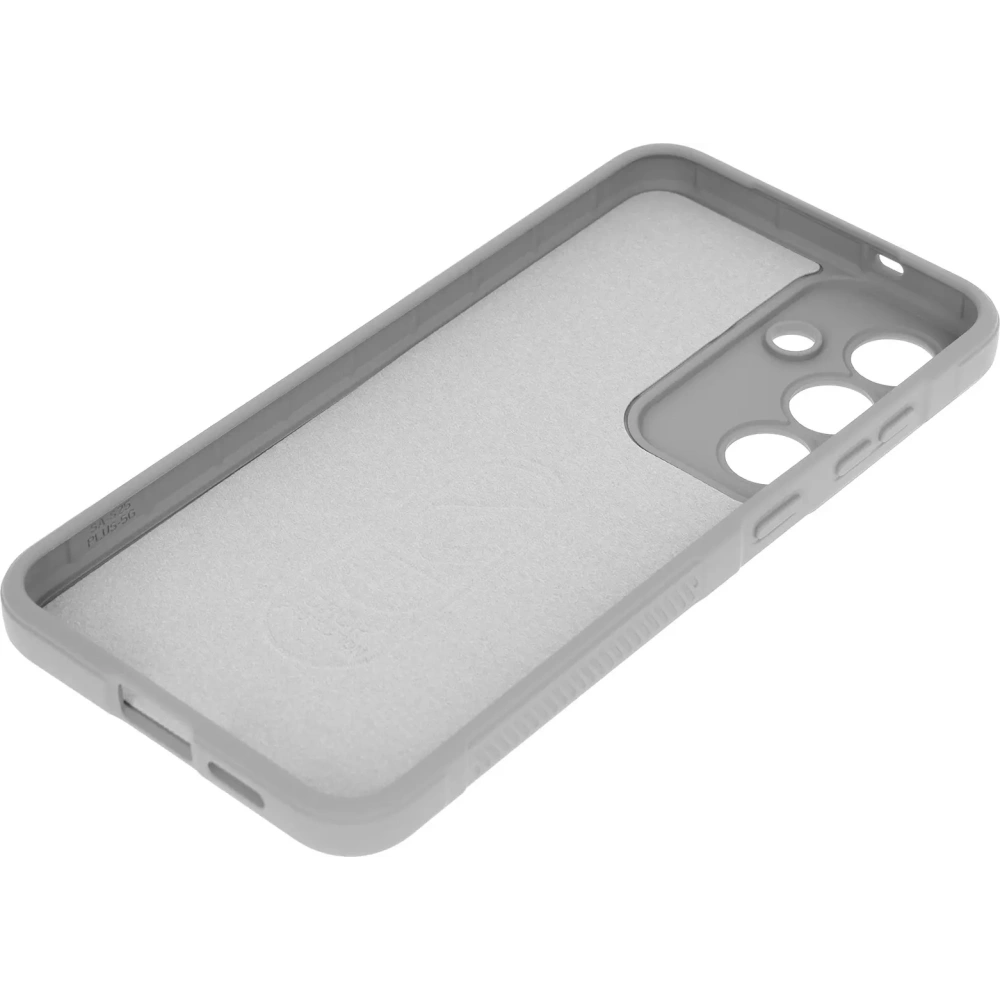 Pancerne etui Bizon Case Tur do Samsung Galaxy S25 Plus jasnoszare