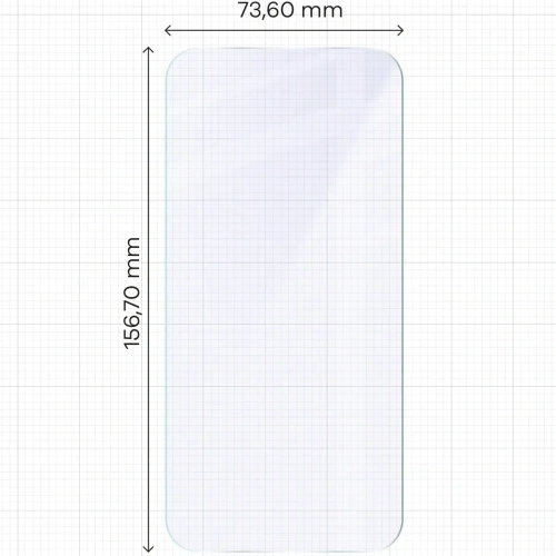 Kup Elastické hybridní sklo Bizon Glass Mule pro Apple iPhone 16 Plus - BIZ7270 - {ean13} - Sklep Home Screen