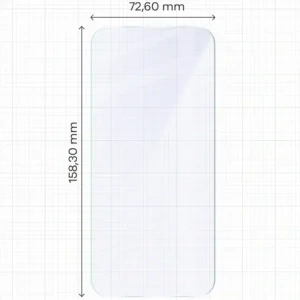 Elastyczne szkło hybrydowe Bizon Glass Mule do Apple iPhone 16 Pro Max