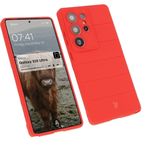 Kup Pancerne etui Bizon Case Tur do Samsung Galaxy S25 Ultra czerwone - BIZ7274 - {ean13} - Sklep Home Screen