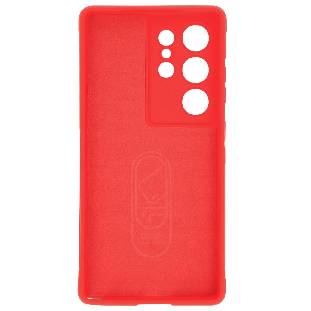 Pancerne etui Bizon Case Tur do Samsung Galaxy S25 Ultra czerwone