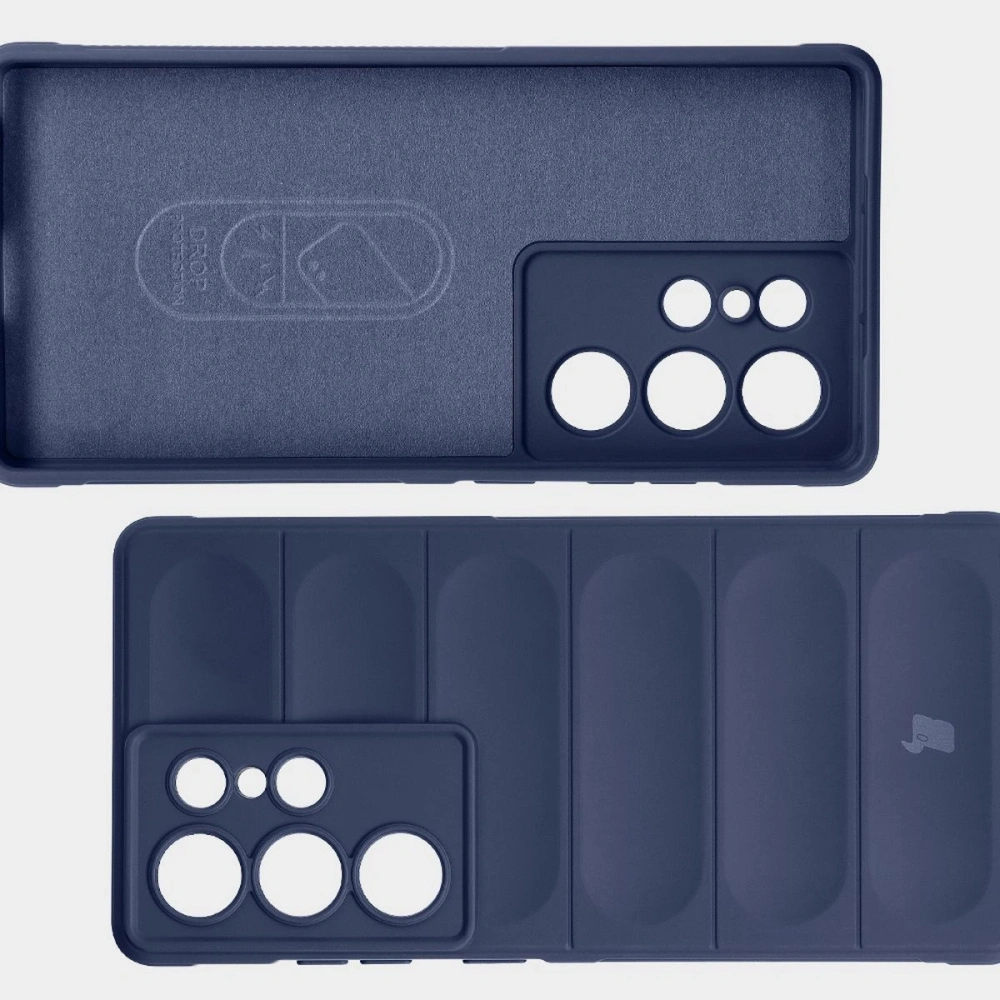 Pancerne etui Bizon Case Tur do Samsung Galaxy S25 Ultra granatowe