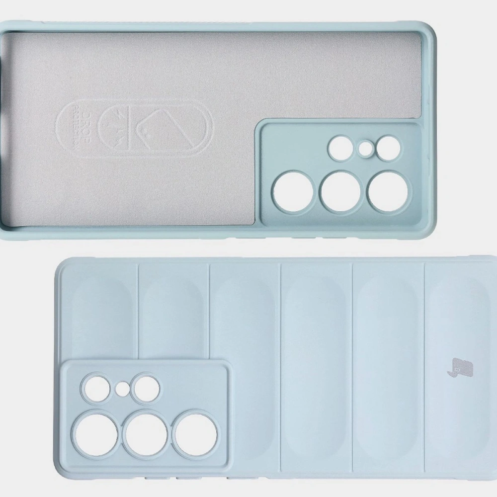 Pancerne etui Bizon Case Tur do Samsung Galaxy S25 Ultra jasnoniebieskie