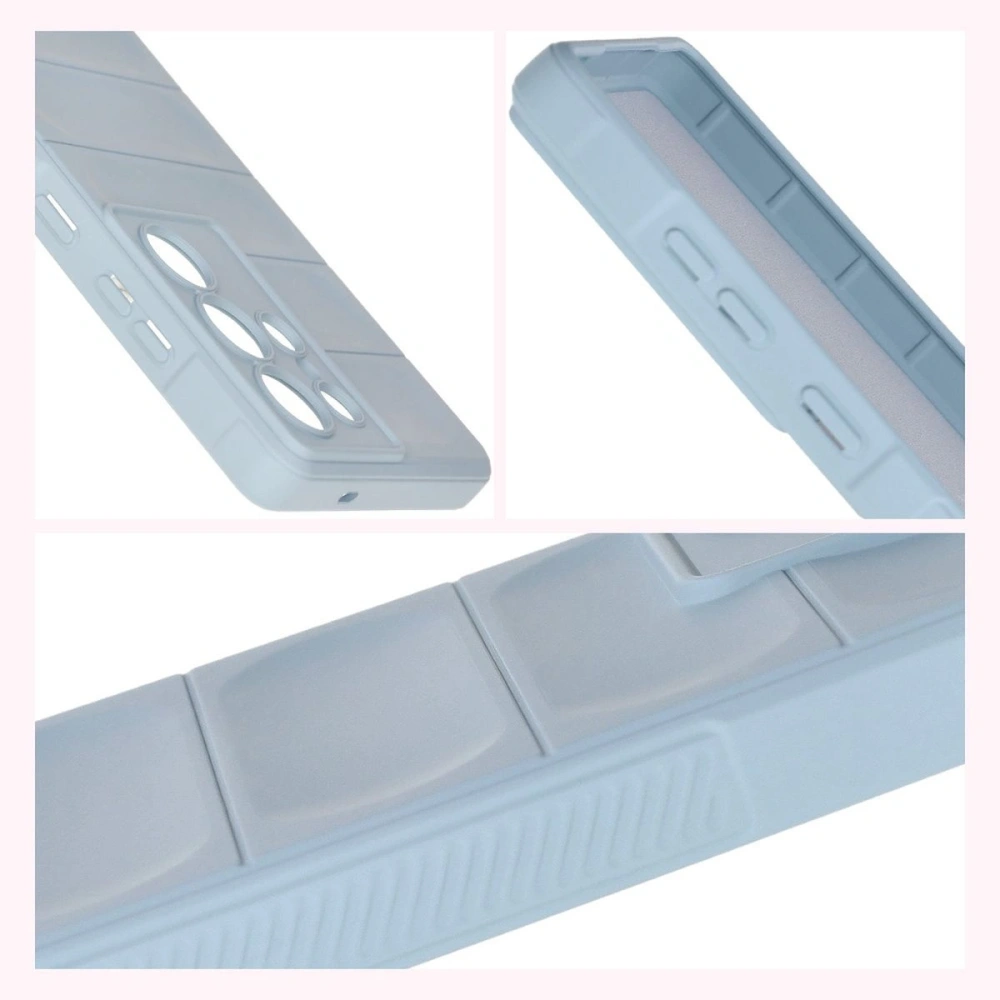 Pancerne etui Bizon Case Tur do Samsung Galaxy S25 Ultra jasnoniebieskie