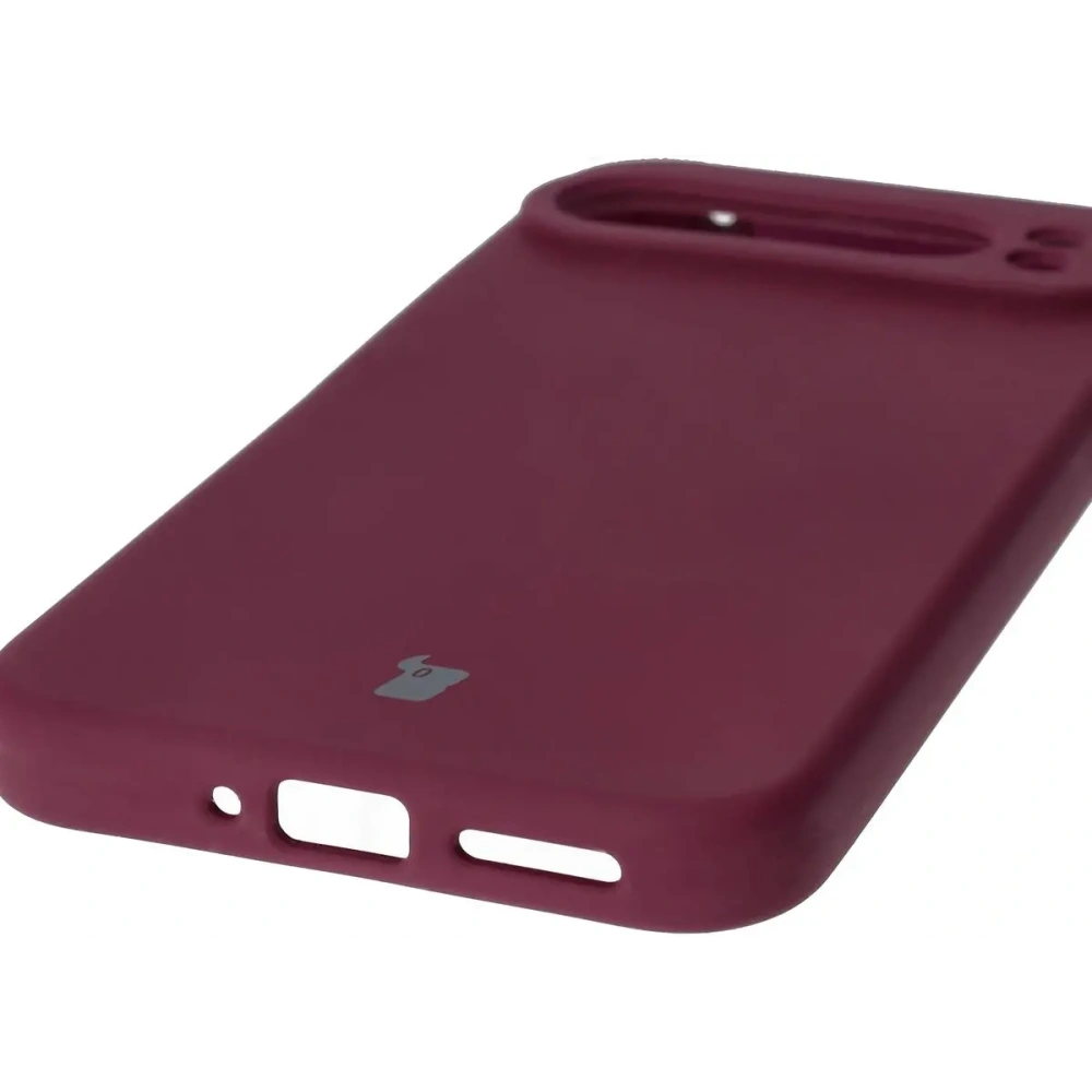 Silikonowe etui Bizon Soft Case do Google Pixel 9 Pro XL ciemnofioletowe