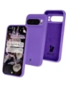 Silikonowe etui Bizon Soft Case do Google Pixel 9 Pro XL fioletowe