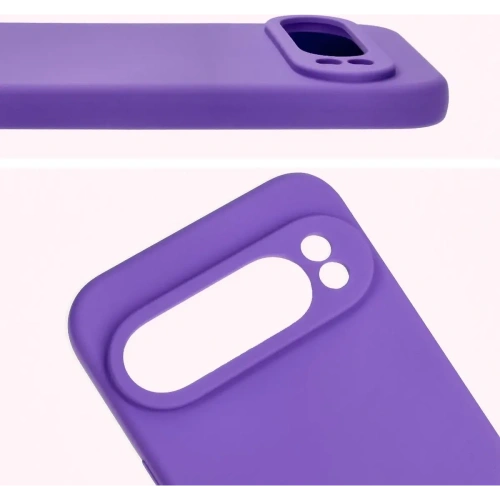 Kup Silikonowe etui Bizon Soft Case do Google Pixel 9 Pro XL fioletowe - BIZ7281 - {ean13} - Sklep Home Screen