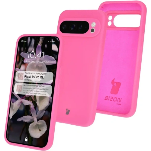 Kup Bizon Soft Case Google Pixel 9 Pro XL neon rózsaszín - BIZ7282 - {ean13} - Sklep Home Screen