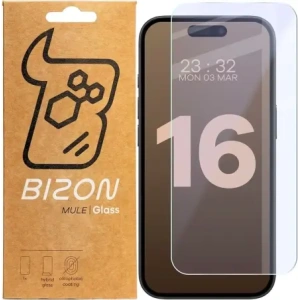 Kup Elastické hybridní sklo Bizon Glass Mule pro Apple iPhone 16 - BIZ7283 - {ean13} - Sklep Home Screen