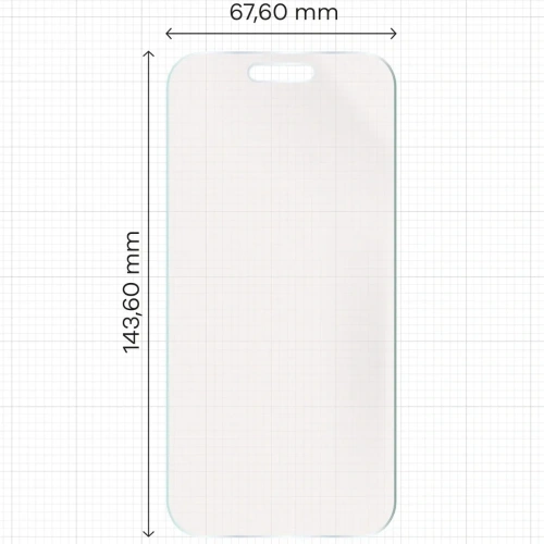 Buy Bizon Glass Hydrogel Sun Apple iPhone 16 [2 PACK] - BIZ7284 - {ean13} - Home Screen Store Europe