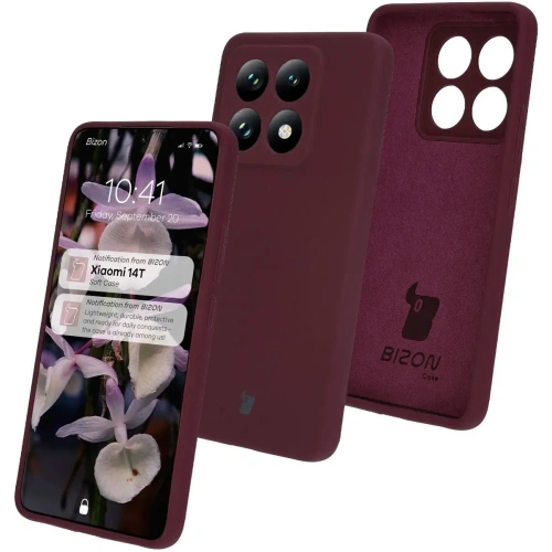 Kup Bizon Soft Case Xiaomi Redmi 14C 4G / Poco C75 sötétlila - BIZ7290 - {ean13} - Sklep Home Screen