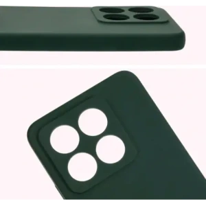 Kup Silikonowe etui Bizon Soft Case do Xiaomi Redmi 14C 4G / Poco C75 ciemnozielone - BIZ7291 - {ean13} - Sklep Home Screen