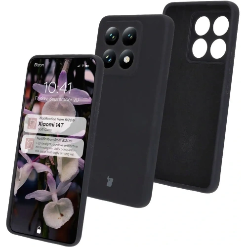 Kup Silikonowe etui Bizon Soft Case do Xiaomi Redmi 14C 4G / Poco C75 czarne - BIZ7292 - {ean13} - Sklep Home Screen