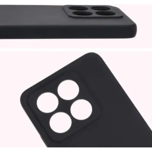 Kup Silikonowe etui Bizon Soft Case do Xiaomi Redmi 14C 4G / Poco C75 czarne - BIZ7292 - {ean13} - Sklep Home Screen