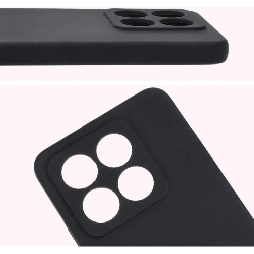 Kup Silikonowe etui Bizon Soft Case do Xiaomi Redmi 14C 4G / Poco C75 czarne - BIZ7292 - {ean13} - Sklep Home Screen