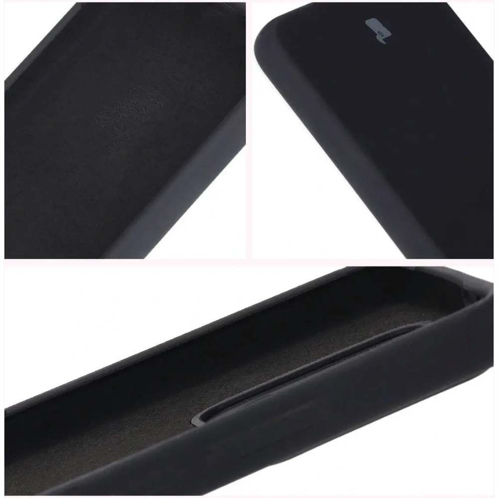 Silikonowe etui Bizon Soft Case do Xiaomi Redmi 14C 4G / Poco C75 czarne