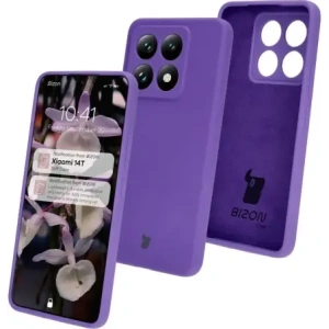 Kup Silikonowe etui Bizon Soft Case do Xiaomi Redmi 14C 4G / Poco C75 fioletowe - BIZ7293 - {ean13} - Sklep Home Screen
