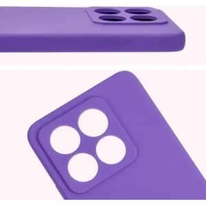 Kup Silikonowe etui Bizon Soft Case do Xiaomi Redmi 14C 4G / Poco C75 fioletowe - BIZ7293 - {ean13} - Sklep Home Screen