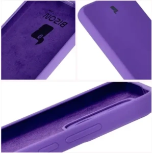 Kup Silikonowe etui Bizon Soft Case do Xiaomi Redmi 14C 4G / Poco C75 fioletowe - BIZ7293 - {ean13} - Sklep Home Screen