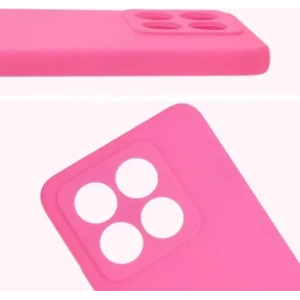 Kup Silikonowe etui Bizon Soft Case do Xiaomi Redmi 14C 4G / Poco C75 neonowo-różowe - BIZ7294 - {ean13} - Sklep Home Screen