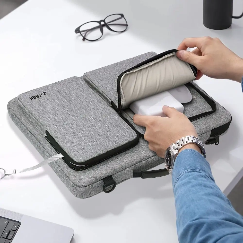 Torba Tech-Protect Defender Bag Laptop 15-16 Crayon Grey