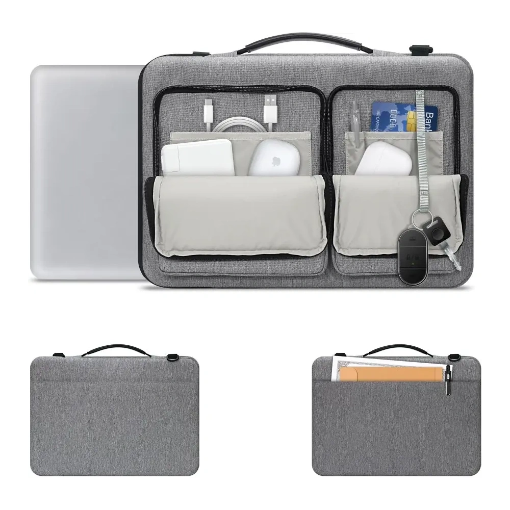 Torba Tech-Protect Defender Bag Laptop 13-14 Crayon Grey