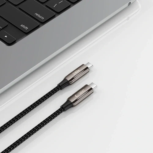 Kup Tech-Protect UB10T Ultraboost USB-C / USB-C Kábel PD240W/QC4.0 100cm Fekete - THP3656 - {ean13} - Sklep Home Screen