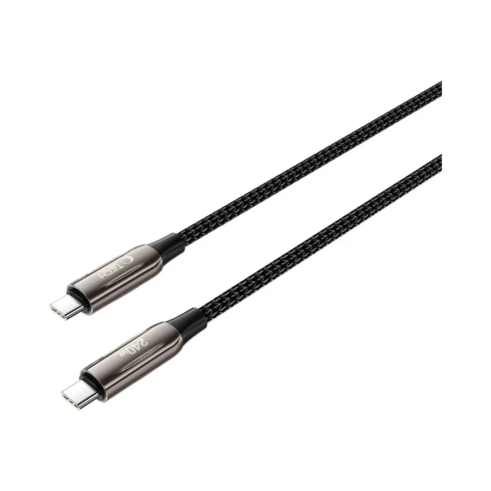 Kabel Tech-Protect UB10T Ultraboost USB-C / USB-C Cable PD240W/QC4.0 200cm Black