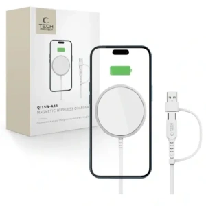 Kup Tech-Protect QI15W-A44 Magnetic MagSafe Wireless Charger Weiß - THP3658 - {ean13} - Sklep Home Screen