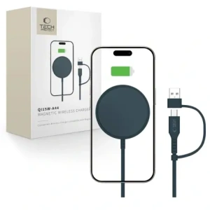 Kup Tech-Protect QI15W-A44 Magnetic MagSafe Wireless Charger Marineblau - THP3659 - {ean13} - Sklep Home Screen