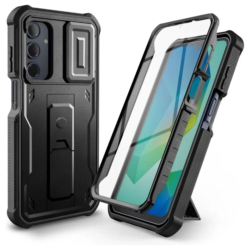 Etui Tech-Protect Kevlar Cam+ Samsung Galaxy A16 4G / 5G Black