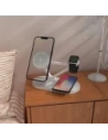 Kup Tech-Protect QI15W-A41 3in1 Magnetic MagSafe Wireless Charger Weiß - THP3663 - {ean13} - Sklep Home Screen