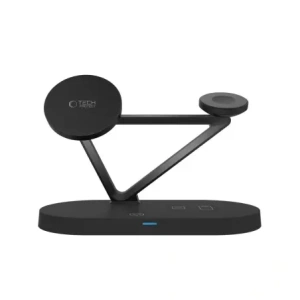 Kup Ładowarka bezprzewodowa Tech-Protect QI15W-A41 3in1 Magnetic MagSafe Wireless Charger Black - THP3664 - {ean13} - Sklep Home Screen