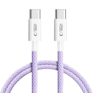 Kup Kabel Tech-Protect Ultraboost Lite USB-C / USB-C Cable PD60W/3A 100cm Mauve - THP3665 - {ean13} - Sklep Home Screen