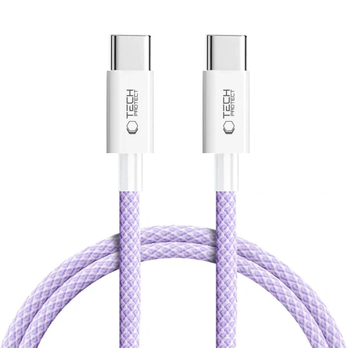 Kup Tech-Protect Cablu Ultraboost Lite USB-C / USB-C PD60W/3A 100cm Mauve - THP3665 - {ean13} - Sklep Home Screen