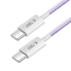 Buy Tech-Protect Ultraboost Lite USB-C / USB-C Cable PD60W/3A 100cm Mauve - THP3665 - {ean13} - Home Screen Store Europe